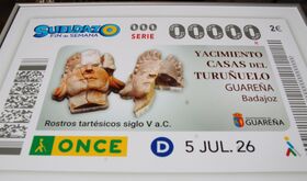 Los rostros del Turuuelo de Guarea protagonizarn cupn de la ONCE del prximo 5 julio Los rostros del Turuuelo de Guarea protagonizarn cupn de la ONCE del prximo 5 julio