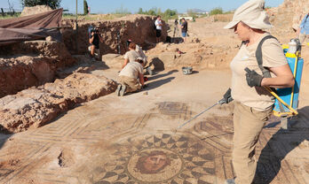 Mosaico de Medusa de la Huerta de Otero se integrar en circuito de la Alcazaba de Mrida