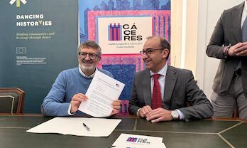 El Festival de Mrida firma su adhesin de apoyo a la candidatura de Cceres como Capital Europea de la Cultura 2031