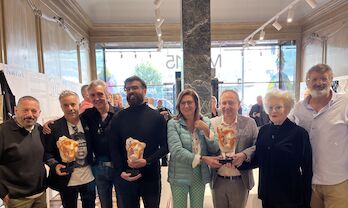 En Museo Gran Via 15 Terracota Mrida presenta Xirgu 23 la sexta Mscara creada para el Festival de Mrida