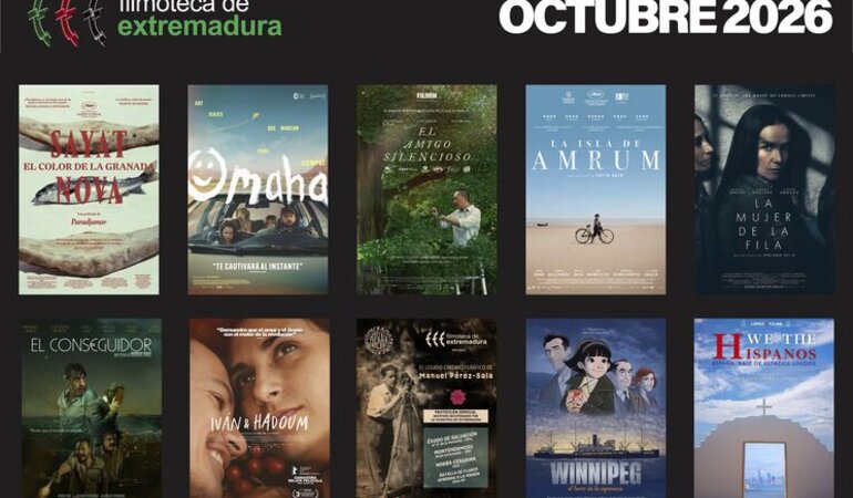 En octubre la Filmoteca de Extremadura programa 11 ciclos y 19 pelculas